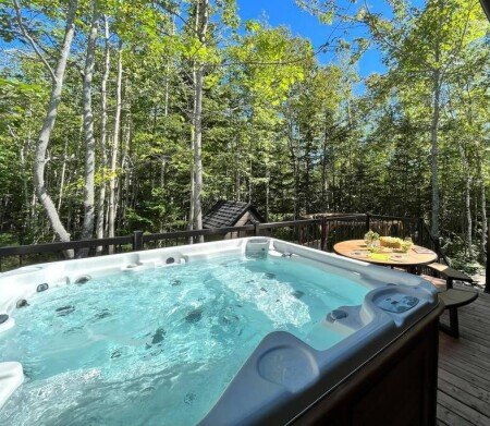 Chalet 4 bedrooms, with jacuzzi