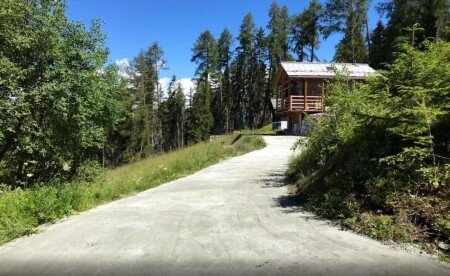 Chalet 2 chambres, avec jardin