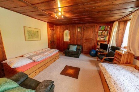 Appartement 2 chambres, avec jardin