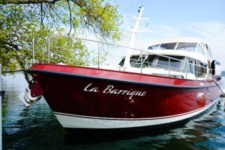 Yacht 8 voyageurs, avec salle de sport