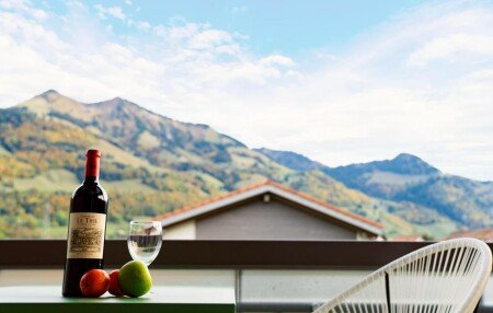 Appartement 3 chambres, avec jardin