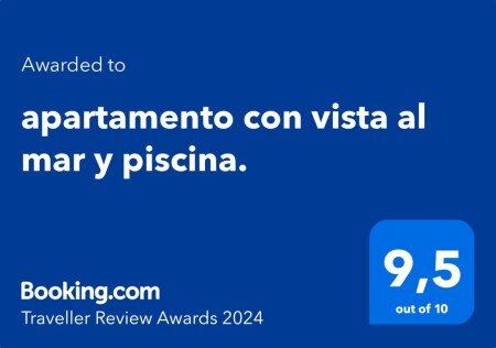 Apartamento 3 habitaciones, con piscina