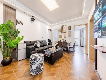 Apartment 5 guests, with gym