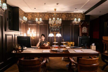 Hotel with air conditioning