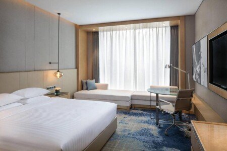 Hotel with gym