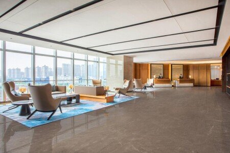 Hotel with gym