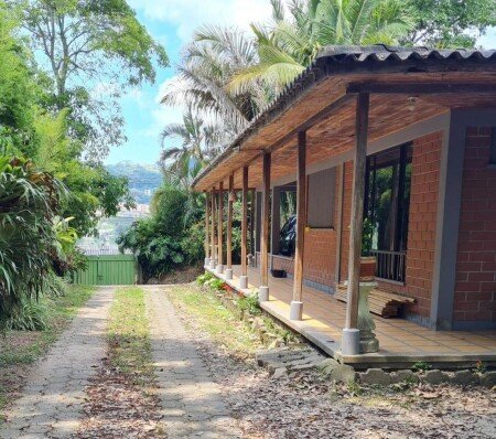 Bed and breakfast 3 huéspedes, con jardín