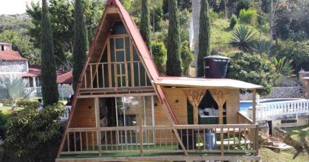 Camping / Mobil Home 1 chambre, avec jacuzzi