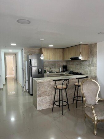 Apartment 2 bedrooms, with garden