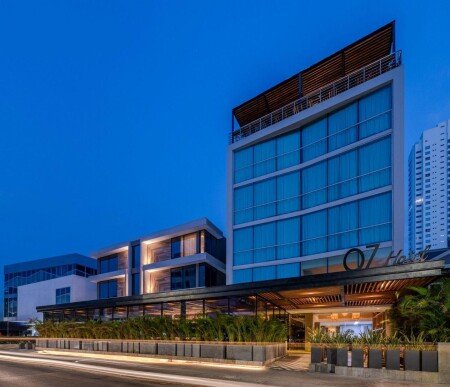 Hotel con aire acondicionado