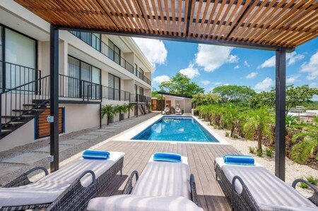 Appartement 20 voyageurs, avec piscine