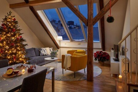 Appart'Hotel moderne, 8 voyageurs, avec petit-déjeuner