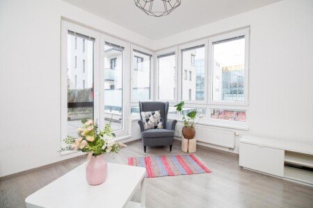 Apartment 3 bedrooms, with garden