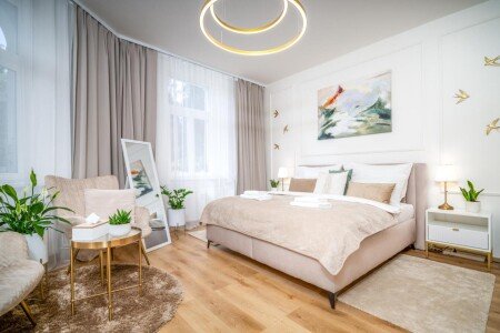 Wohnung 2 Schlafzimmer, mit Garten