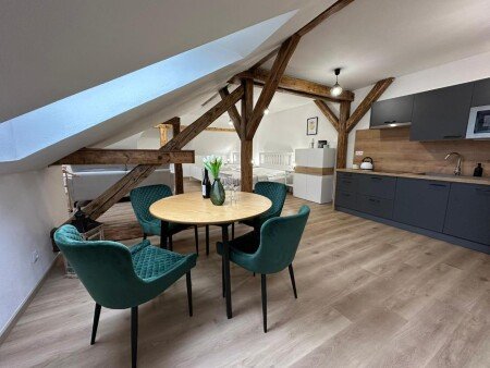 Appartement 1 chambre, avec jardin
