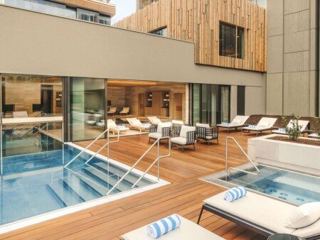 Hotel mit Whirlpool