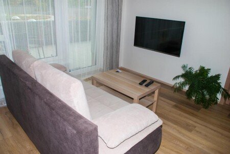 Apartment 1 bedroom, with garden