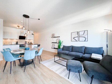 Appartement design, 2 chambres, avec wifi