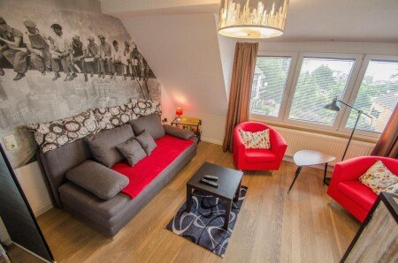 Wohnung 6 Gäste, mit Garten