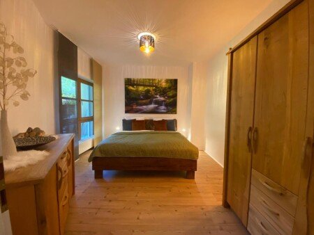 Wohnung 2 Schlafzimmer, mit Garten