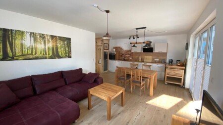 Wohnung 2 Schlafzimmer, mit Garten