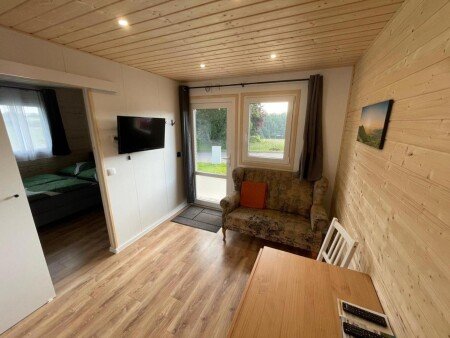 Apartment 1 bedroom, with garden