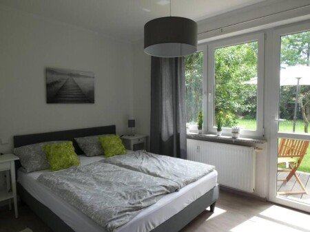 Wohnung 1 Schlafzimmer, mit Garten