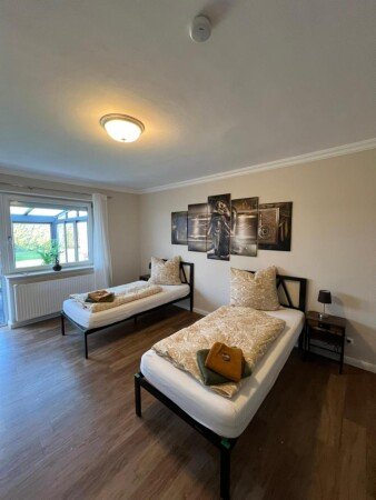 Wohnung 2 Schlafzimmer, mit Garten
