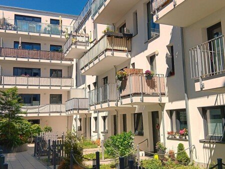 Wohnung 1 Schlafzimmer, mit Garten