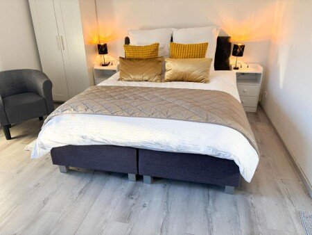 Ferienhaus 1 Schlafzimmer, mit Garten