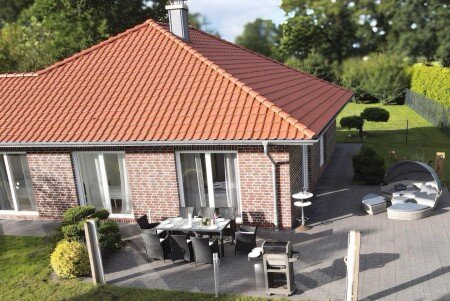 Ferienhaus 3 Schlafzimmer, mit Garten