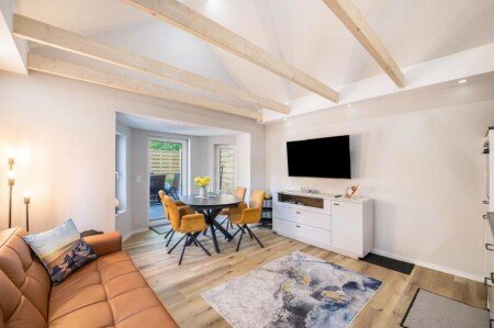 Ferienhaus 1 Schlafzimmer, mit Garten