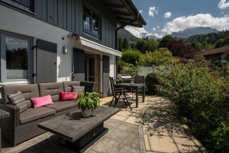 Appartement 1 chambre, avec jardin