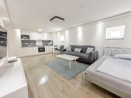 Wohnung 1 Schlafzimmer, mit Garten