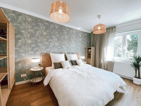 Wohnung 6 Gäste, mit Garten