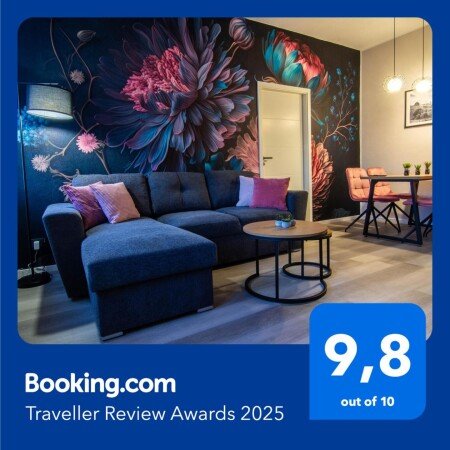 Appartement design, 1 chambre, avec wifi