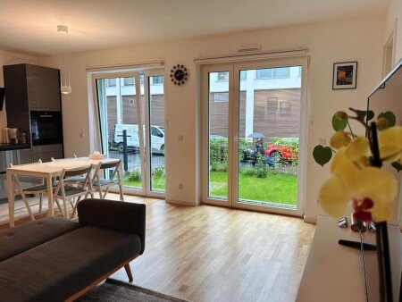 Wohnung 1 Schlafzimmer, mit Garten