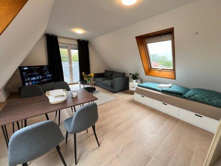 Wohnung 1 Schlafzimmer, mit Garten