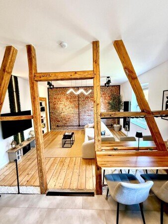 Wohnung 2 Schlafzimmer, mit Garten