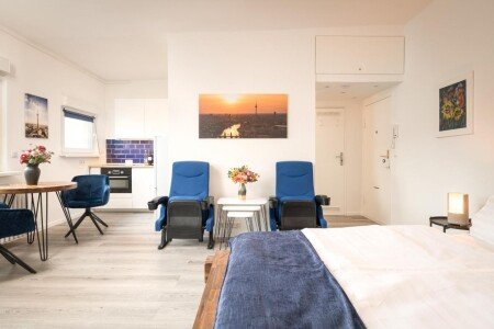 Wohnung 1 Schlafzimmer, mit Klimaanlage