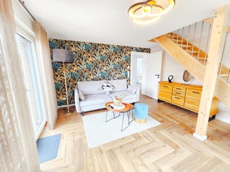 Wohnung 2 Schlafzimmer, mit Garten