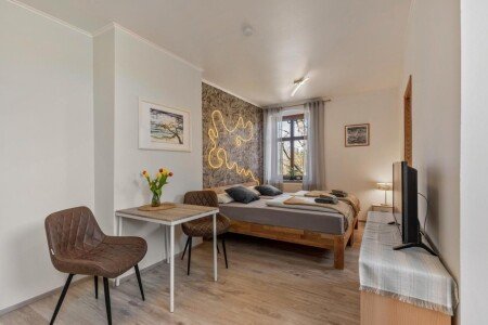 Wohnung 1 Schlafzimmer, mit Garten