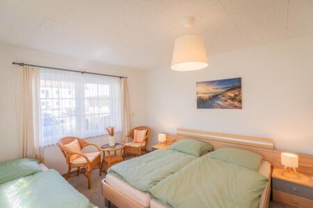 Ferienhaus 1 Schlafzimmer, mit Garten