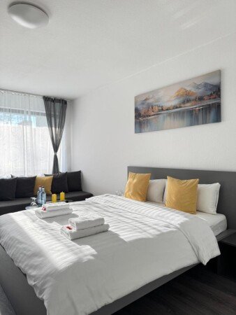 Wohnung 2 Schlafzimmer, mit Garten