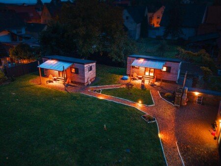 Chalet 3 Gäste, mit Garten