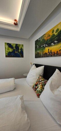 Appartement 2 chambres, avec jardin
