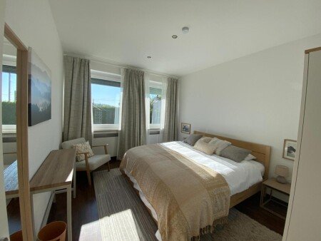 Appartement 2 chambres, avec jardin