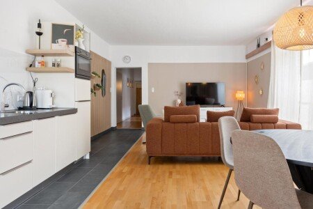 Wohnung 2 Schlafzimmer, mit Sauna