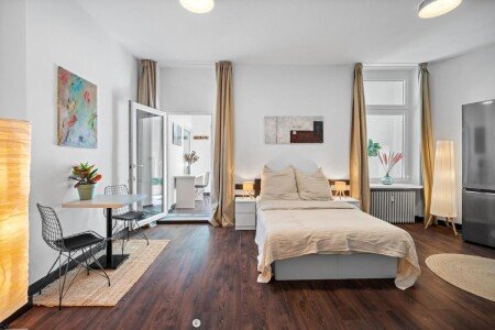 Wohnung 1 Schlafzimmer, mit Garten