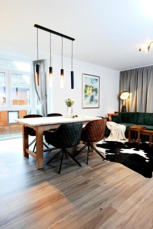 Wohnung 2 Schlafzimmer, mit Garten